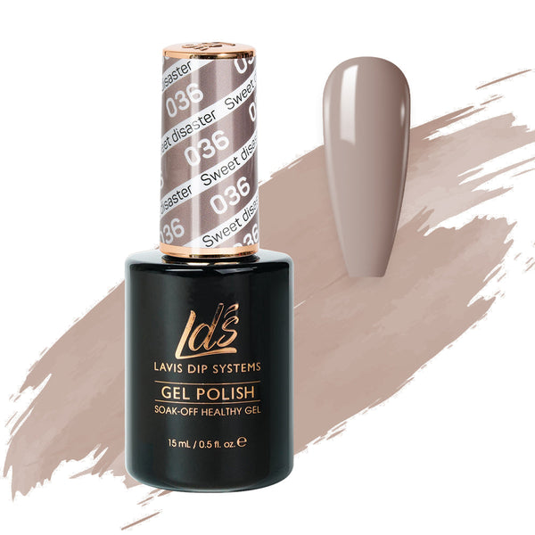  LDS Hema Free Gel Polish 036 - Sweet Disaster by LDS HEMA FREE GEL POLISH sold by DTK Nail Supply