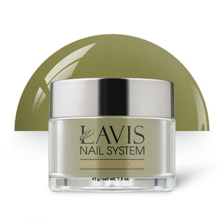  Lavis Acrylic Powder - 036 Bamboo Winds - Green Colors by LAVIS NAILS sold by DTK Nail Supply