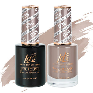  LDS Gel Nail Polish Duo - 036 Sweet Disaster by LDS sold by DTK Nail Supply