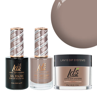  LDS 3 in 1 - 036 Sweet Disaster - Dip, Gel & Lacquer Matching by LDS sold by DTK Nail Supply