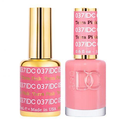  DND DC Gel Nail Polish Duo - 037 Terr Pink by DND DC sold by DTK Nail Supply