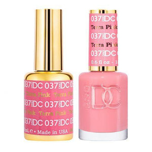  DND DC Gel Nail Polish Duo - 037 Terr Pink by DND DC sold by DTK Nail Supply