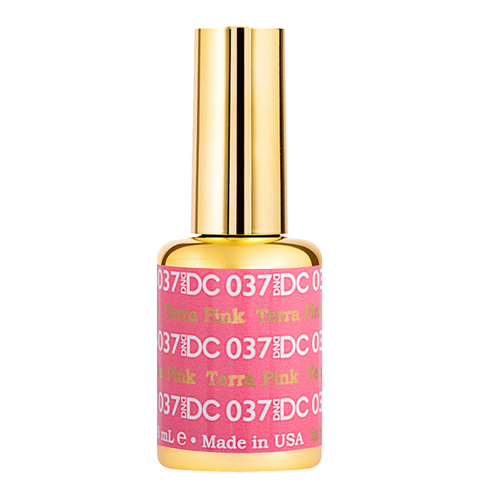 DND DC Gel Polish - 037 Coral, Pink Colors - Terr Pink by DND DC sold by DTK Nail Supply