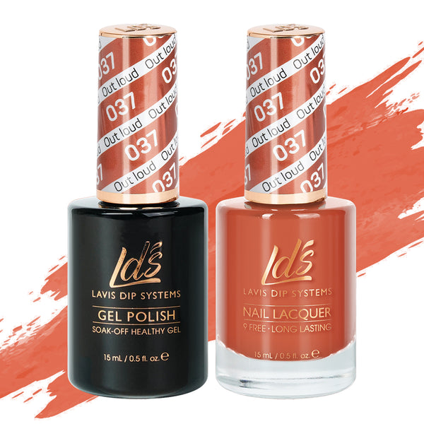  LDS Gel Nail Polish Duo - 037 Out Loud by LDS sold by DTK Nail Supply