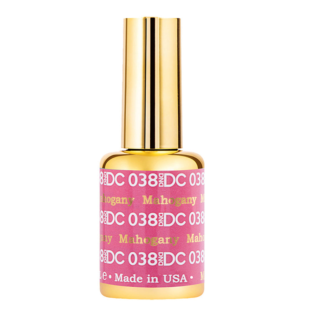 DND DC Gel Polish - 038 Pink Colors - Mahogany by DND DC sold by DTK Nail Supply