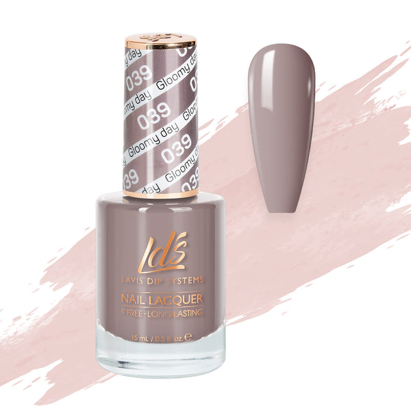  LDS Nail Lacquer - 039 Gloomy Day by LDS sold by DTK Nail Supply