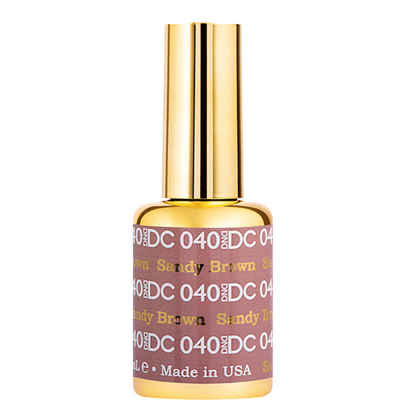 DND DC Gel Polish - 040 Brown Colors - Sandy Brown by DND DC sold by DTK Nail Supply