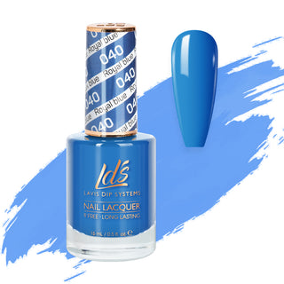  LDS 040 Royal Blue - LDS Healthy Nail Lacquer 0.5oz by LDS sold by DTK Nail Supply