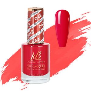  LDS Nail Lacquer - 042 So Marilyn by LDS sold by DTK Nail Supply