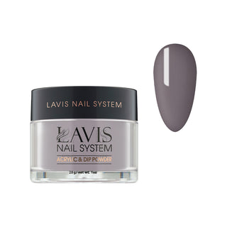  Lavis Acrylic Powder - 043 Tinkers Pixie Dust - Gray Colors by LAVIS NAILS sold by DTK Nail Supply
