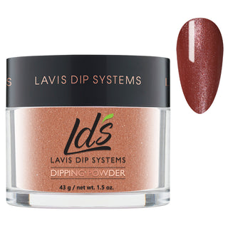  LDS Brown, Glitter Dipping Powder Nail Colors - 043 Bronze by LDS sold by DTK Nail Supply