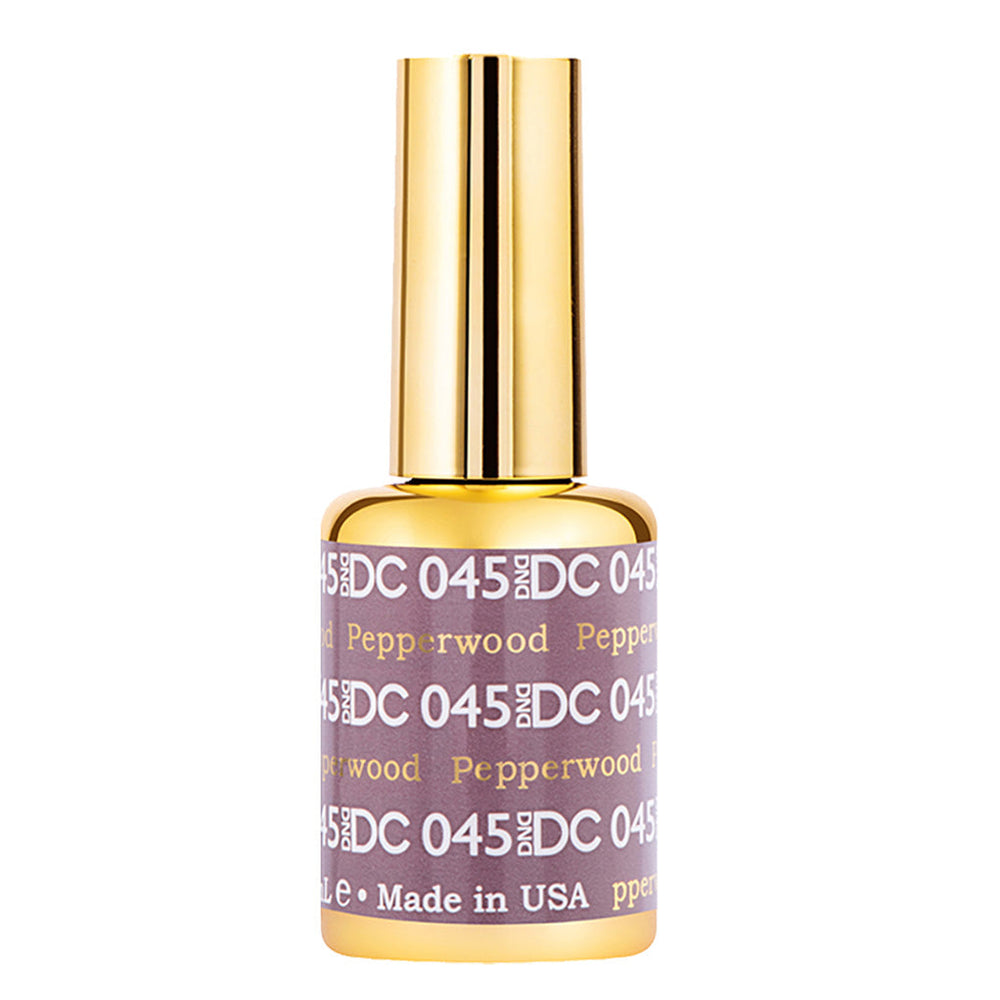 DND DC Gel Polish - 045 Brown Colors - Pepperwood by DND DC sold by DTK Nail Supply