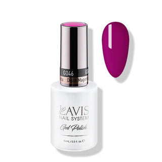  Lavis Gel Polish 046 - Pink Purple Colors - Disco Magenta by LAVIS NAILS sold by DTK Nail Supply