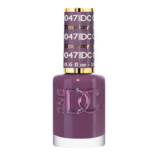 DND DC Nail Lacquer - 047 Brown Colors - Smokey Yard by DND DC sold by DTK Nail Supply