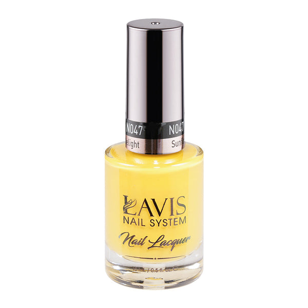  LAVIS Nail Lacquer - 047 Sunflower Delight by LAVIS NAILS sold by DTK Nail Supply