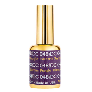 DND DC Gel Polish - 048 Purple Colors - Electric Purple by DND DC sold by DTK Nail Supply