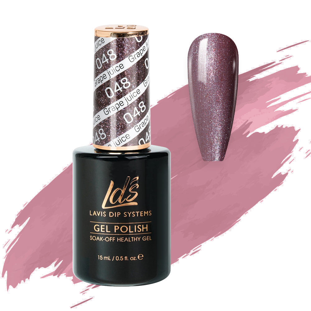  LDS Hema Free Gel Polish 048 - Grape Juice by LDS HEMA FREE GEL POLISH sold by DTK Nail Supply