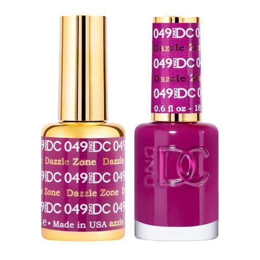  DND DC Gel Nail Polish Duo - 049 Dazzle Zone by DND DC sold by DTK Nail Supply