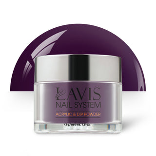  Lavis Acrylic Powder - 049 Royal Sugarplum - Purple Colors by LAVIS NAILS sold by DTK Nail Supply