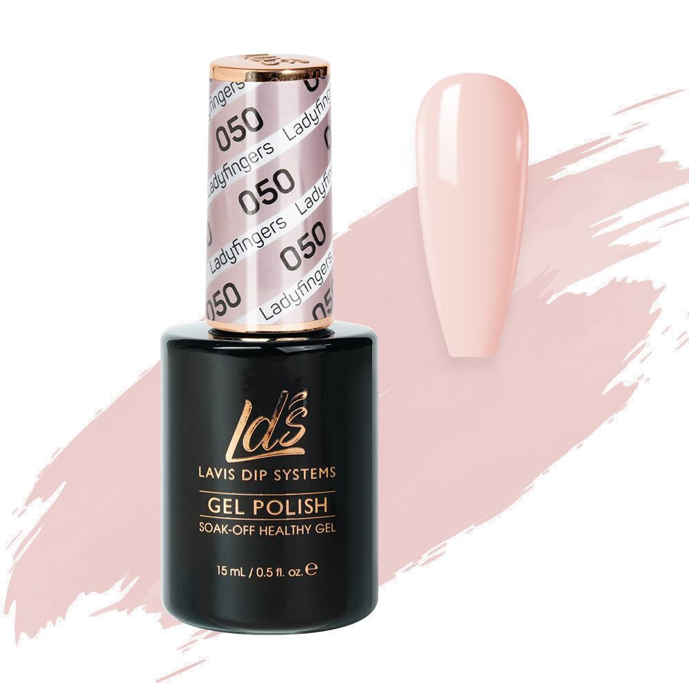  LDS Hema Free Gel Polish 050 - Ladyfingers by LDS HEMA FREE GEL POLISH sold by DTK Nail Supply