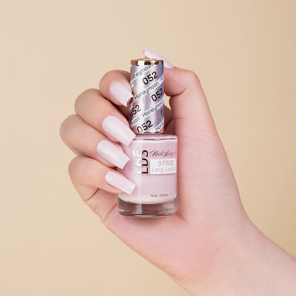  LDS Nail Lacquer - 052 Honeymoon by LDS sold by DTK Nail Supply