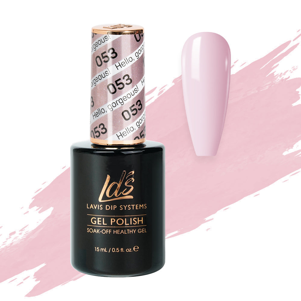  LDS Hema Free Gel Polish 053 - Gorgeous by LDS HEMA FREE GEL POLISH sold by DTK Nail Supply