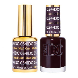  DND DC Gel Nail Polish Duo - 054 Mud Oak by DND DC sold by DTK Nail Supply