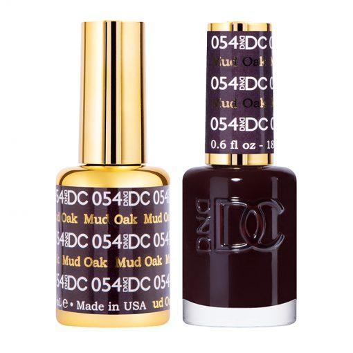  DND DC Gel Nail Polish Duo - 054 Mud Oak by DND DC sold by DTK Nail Supply