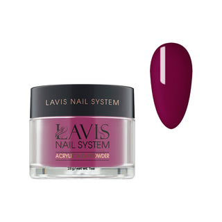  Lavis Acrylic Powder - 054 Hibiscus Tea Pink - Pink by LAVIS NAILS sold by DTK Nail Supply