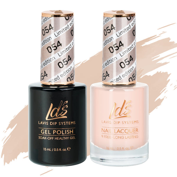  LDS Gel Nail Polish Duo - 054 Limited Editon by LDS sold by DTK Nail Supply