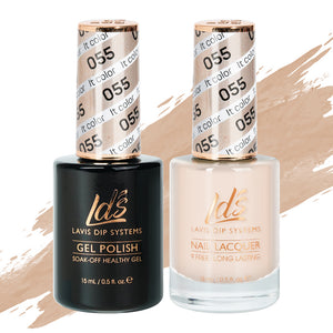  LDS Gel Nail Polish Duo - 055  It Color by LDS sold by DTK Nail Supply