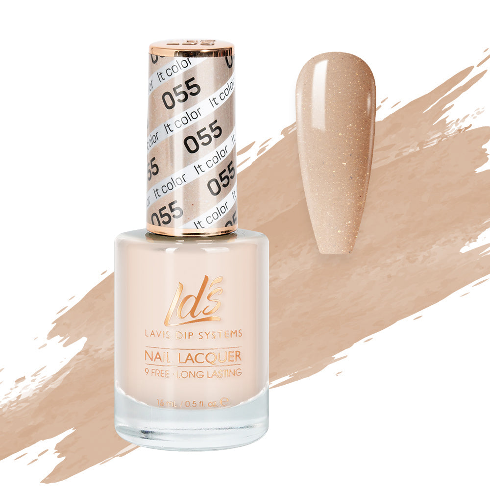  LDS Nail Lacquer - 055 It Color by LDS sold by DTK Nail Supply