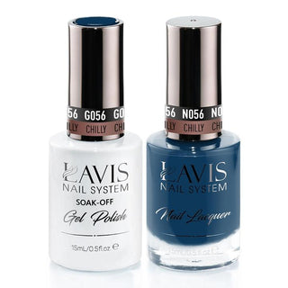  LAVIS Holiday Gift Bundle: 4 Gel & Lacquer, 1 Base Gel, 1 Top Gel - 079, 053, 056, 012 by LAVIS NAILS sold by DTK Nail Supply