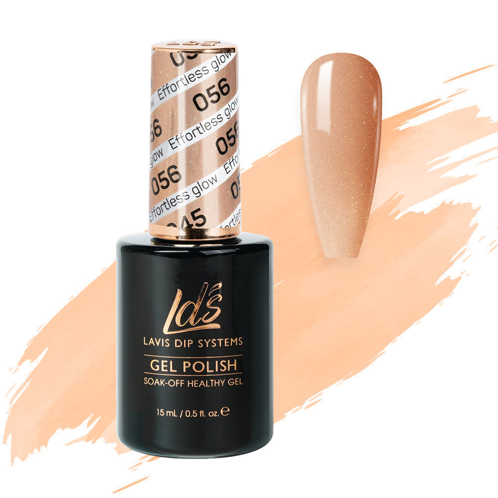  LDS Hema Free Gel Polish 056 - Effortless Glow by LDS HEMA FREE GEL POLISH sold by DTK Nail Supply