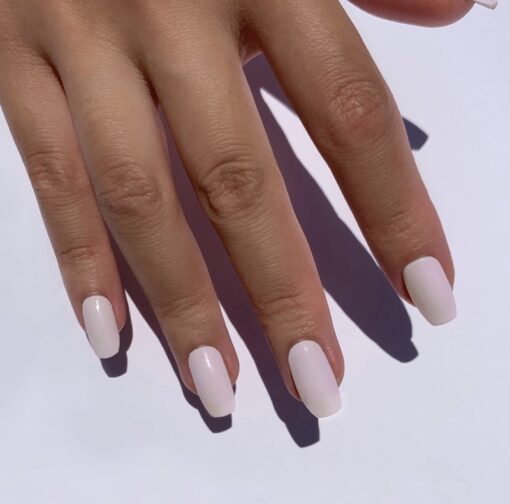 DND DC Nail Lacquer - 057 Off White Colors - White Bunny by DND DC sold by DTK Nail Supply