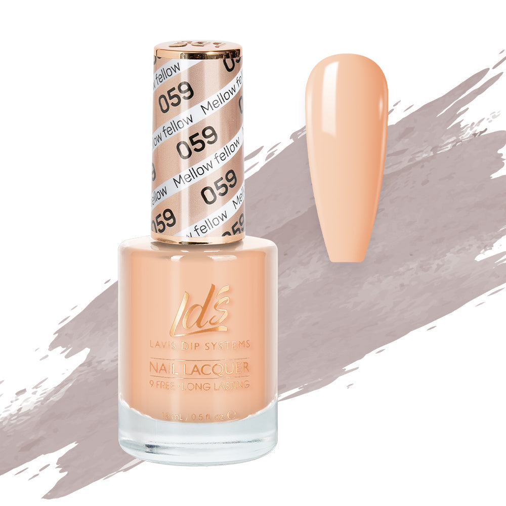  LDS Nail Lacquer - 059 Mellow Fellow by LDS sold by DTK Nail Supply