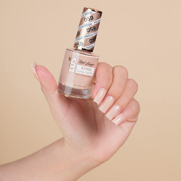  LDS Hema Free Gel Polish 059 - Mellow Fellow by LDS HEMA FREE GEL POLISH sold by DTK Nail Supply