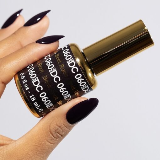DND DC Nail Lacquer - 060 Purple Colors - Beet Root by DND DC sold by DTK Nail Supply