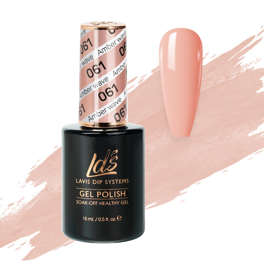  LDS Hema Free Gel Polish 061 - Amber Wave by LDS HEMA FREE GEL POLISH sold by DTK Nail Supply
