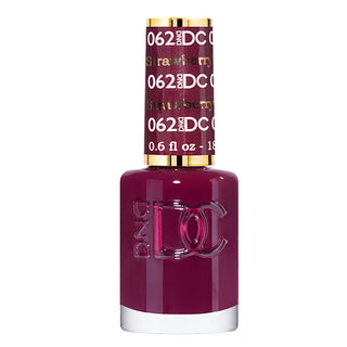DND DC Nail Lacquer - 062 Red Colors - Strawberry Wine