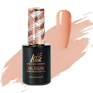  LDS Gel Polish 062 - Coral Colors - Primrose by LDS sold by DTK Nail Supply