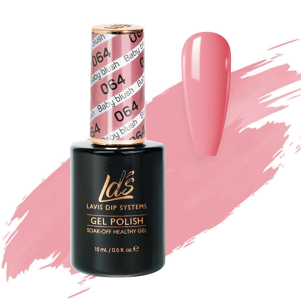  LDS Hema Free Gel Polish 064 - Baby Blush by LDS HEMA FREE GEL POLISH sold by DTK Nail Supply