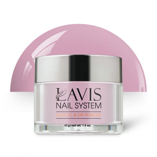  Lavis Acrylic Powder - 065 Bubbly - Pink Colors by LAVIS NAILS sold by DTK Nail Supply