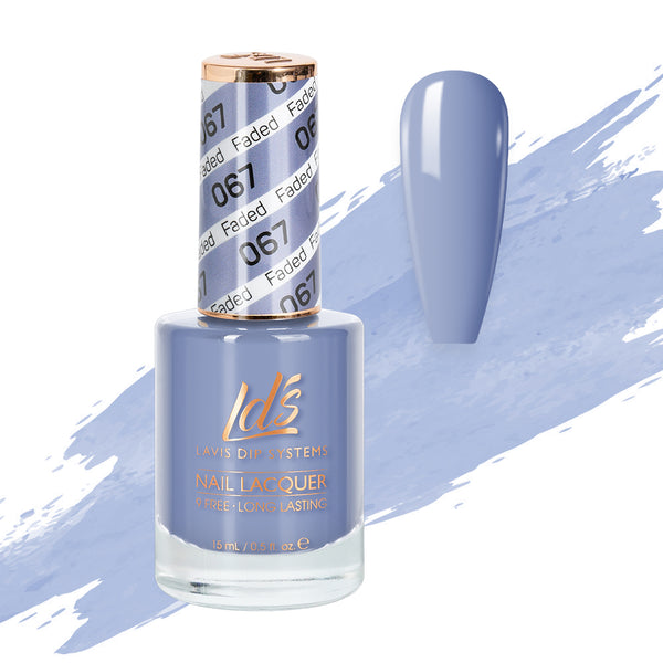  LDS Nail Lacquer - 067 Faded by LDS sold by DTK Nail Supply
