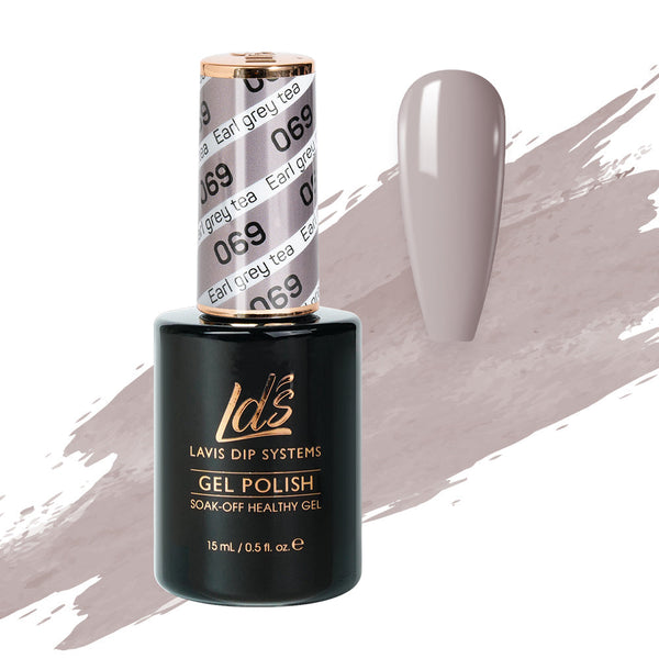 LDS Gel Polish 069 - Gray Colors - Earl Grey Tea