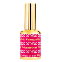 DND DC Gel Polish - 068 Lava Red
