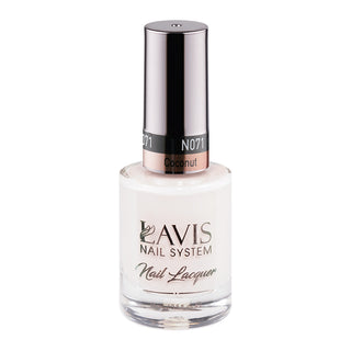  LAVIS Nail Lacquer - 071 Coconut - 0.5oz by LAVIS NAILS sold by DTK Nail Supply
