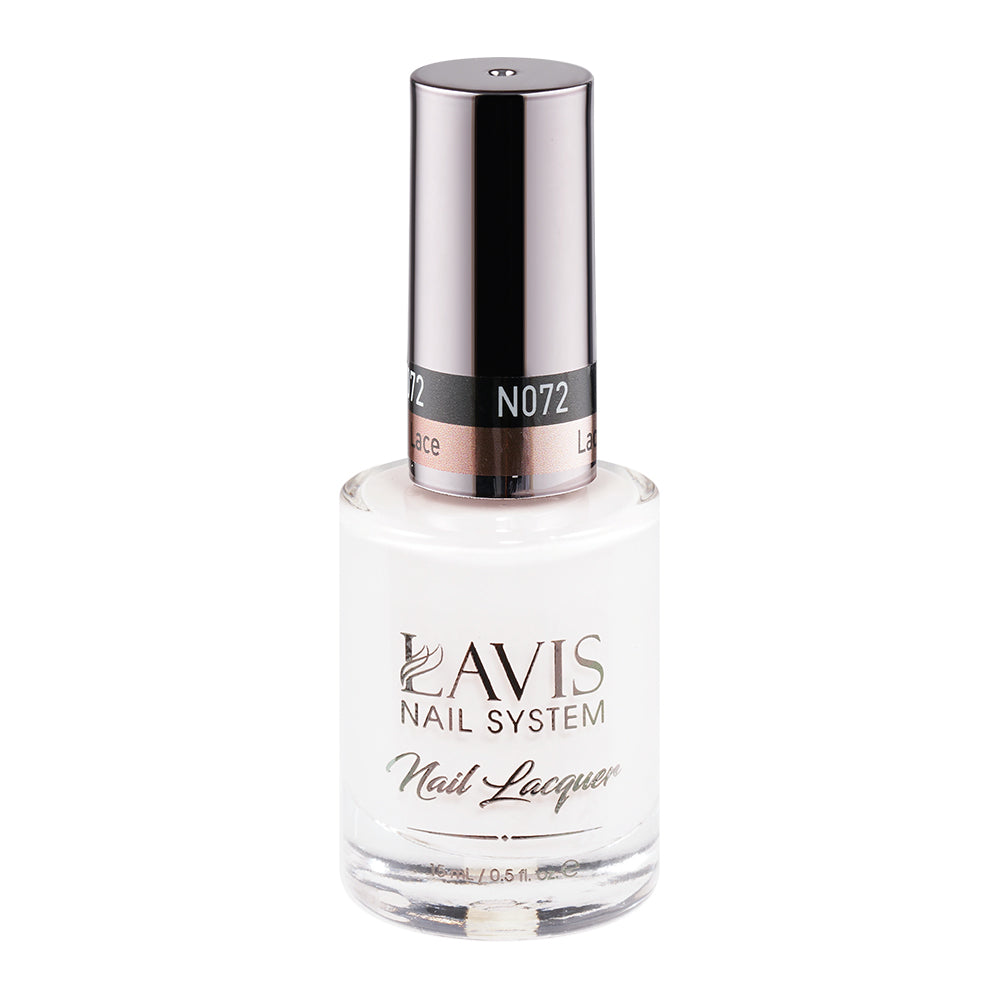  LAVIS Nail Lacquer - 072 Lace by LAVIS NAILS sold by DTK Nail Supply