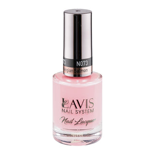  LAVIS Nail Lacquer - 073 Norwegian Salmon - 0.5oz by LAVIS NAILS sold by DTK Nail Supply