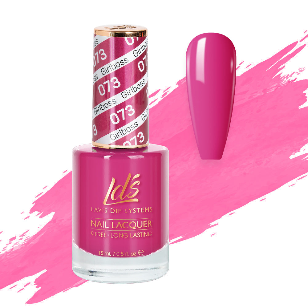  LDS Nail Lacquer - 073 #Girlboss by LDS sold by DTK Nail Supply